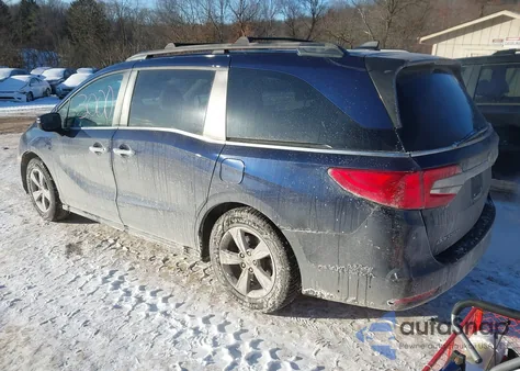 2018 Honda Odyssey Ex-L from USA, damaged, VIN 5FNRL6H7XJB034856